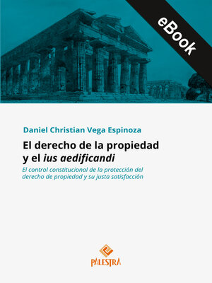 cover image of El derecho de la propiedad y el ius aedificandi